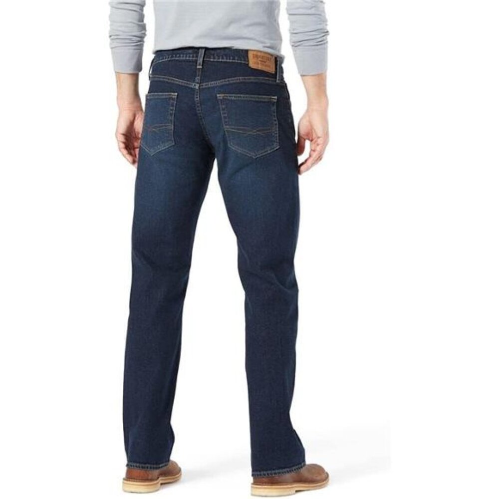 Levi Strauss Signature Gold Men's Relaxed Fit Flex Jeans (Available in Big & - Picture 4 of 5